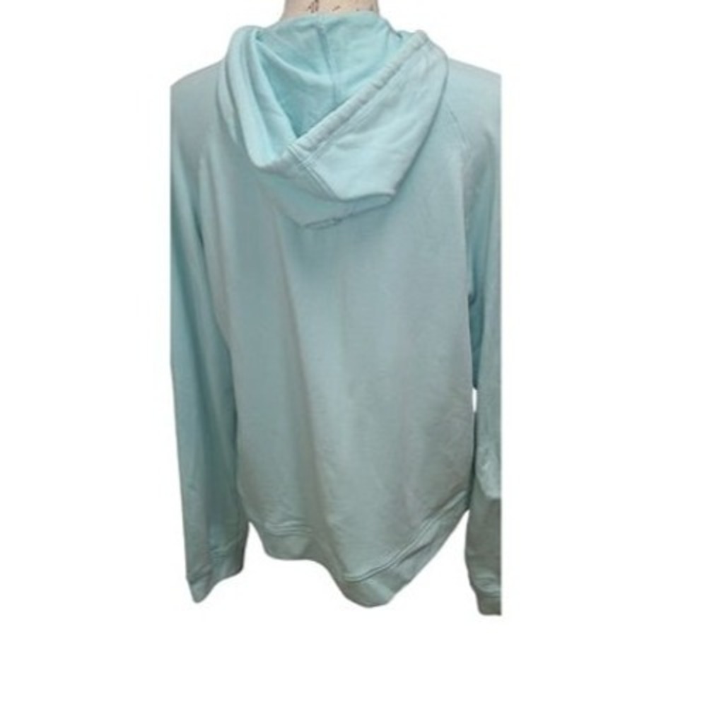 Cheetah Womens‎ Light Blue Zip Up Hoodie Jacket Large Sporty Activewear Casual - Picture 5 of 9